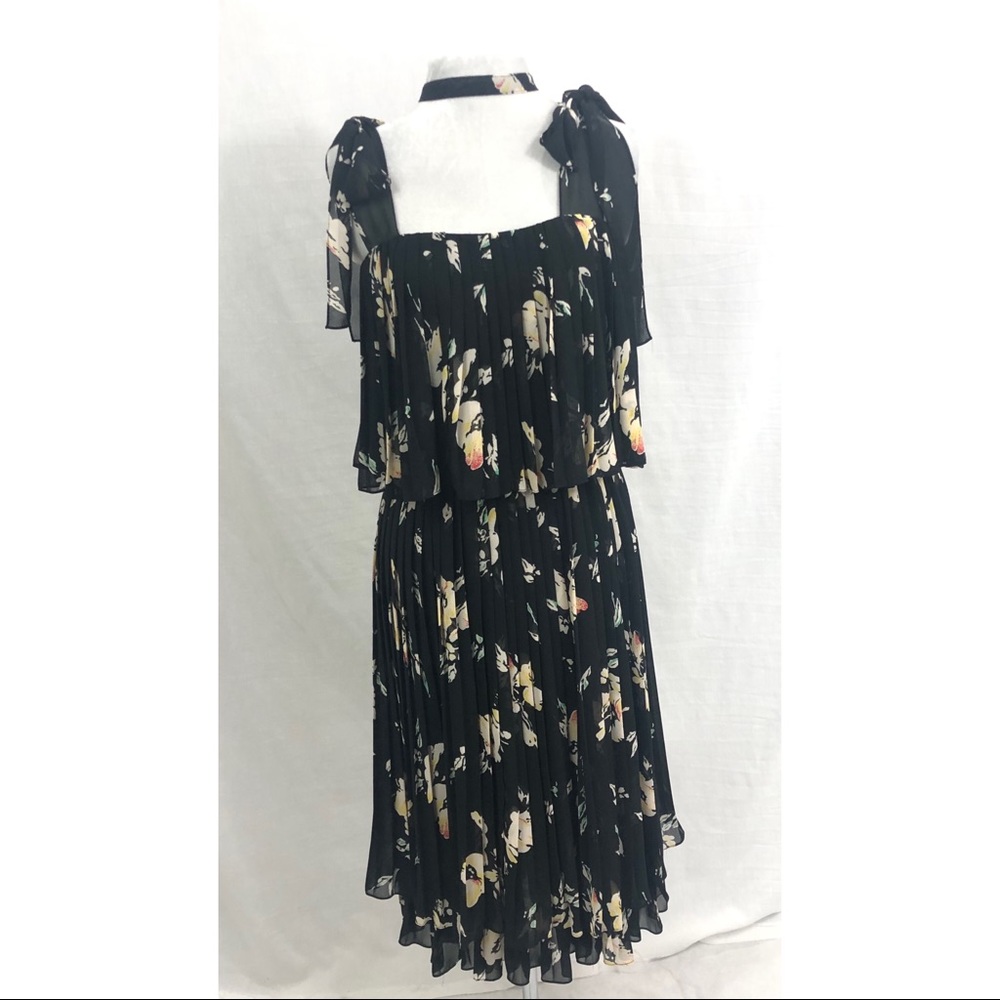 Albert Nipon Dress Vintage Pleated 2 - Picture 6 of 11